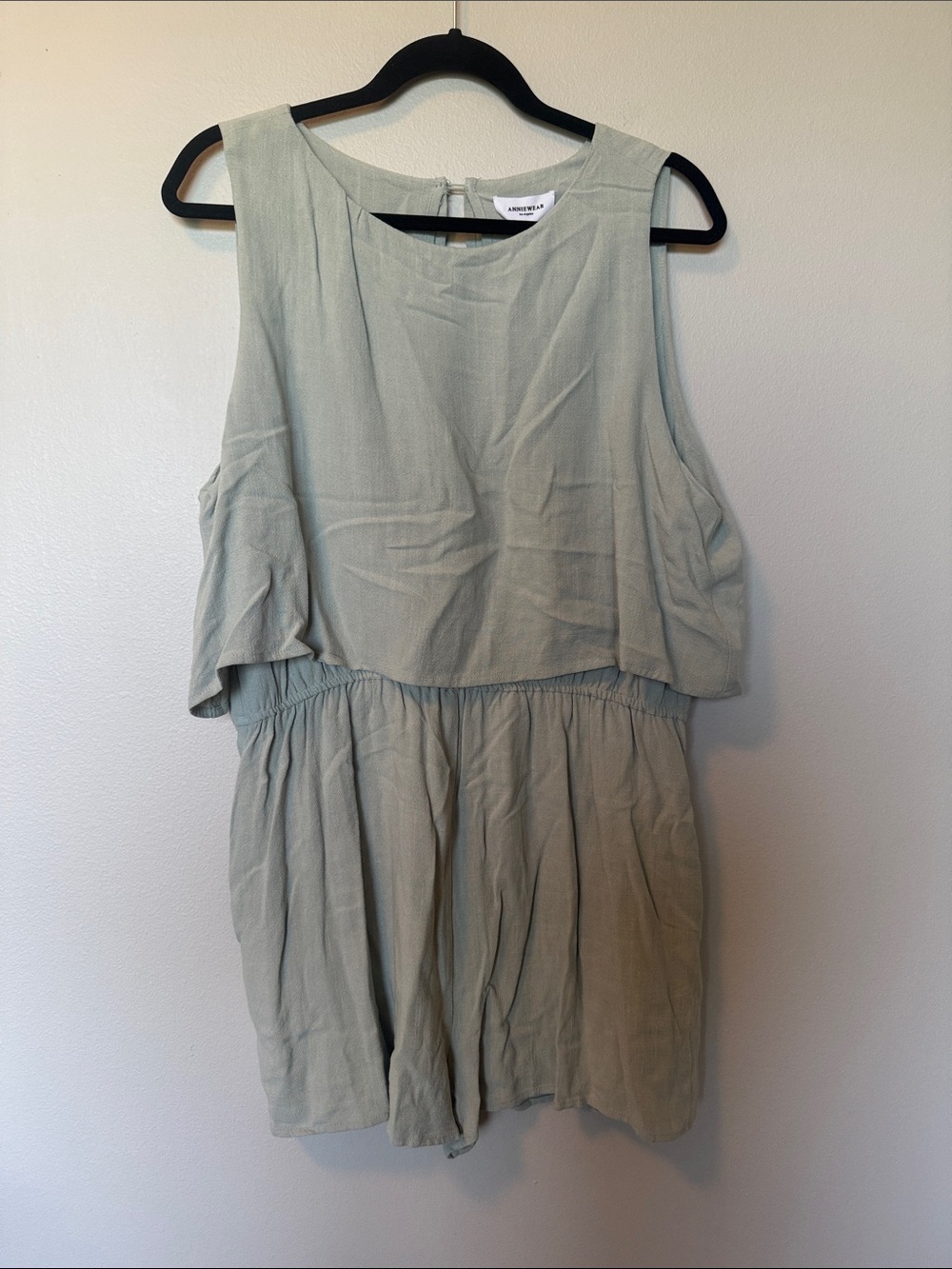 NWT Anniewear Sage Green Romper